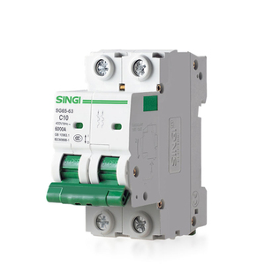 Factory Direct Manufacturer 2P 6kA MCB Miniature Circuit Breaker