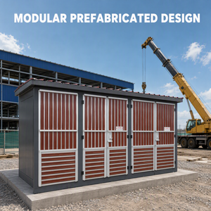 Box Type Substation 10kv 35kv American Type Compact Prefabricated Outdoor Substation