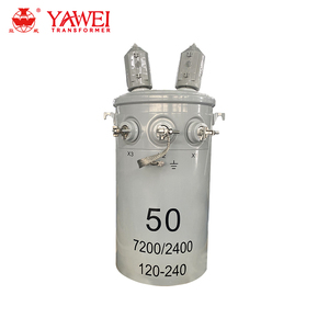 Single Phase Pole Mounted Transformer 13.8kv 100kva