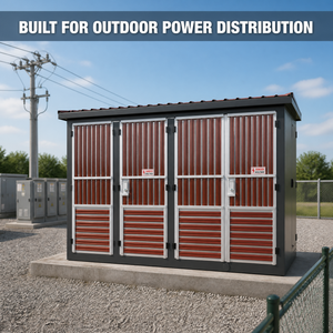 Box Type Substation 10kv 35kv Three Phase Prefabricated Transformer Substation