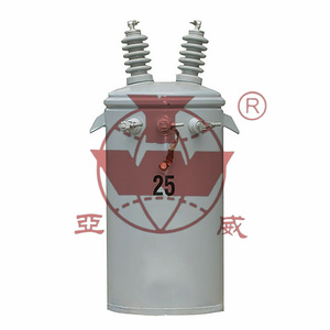Pole Mounted Oil Type Transformer Silicon Core
