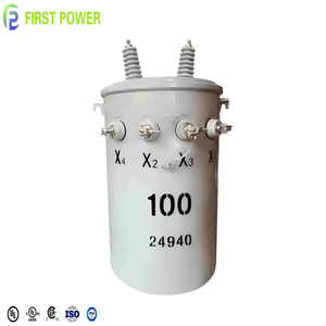 ANSI 50/60HZ 30KVA 50KVA 167KVA Single Phase Pole Mounted Transformers